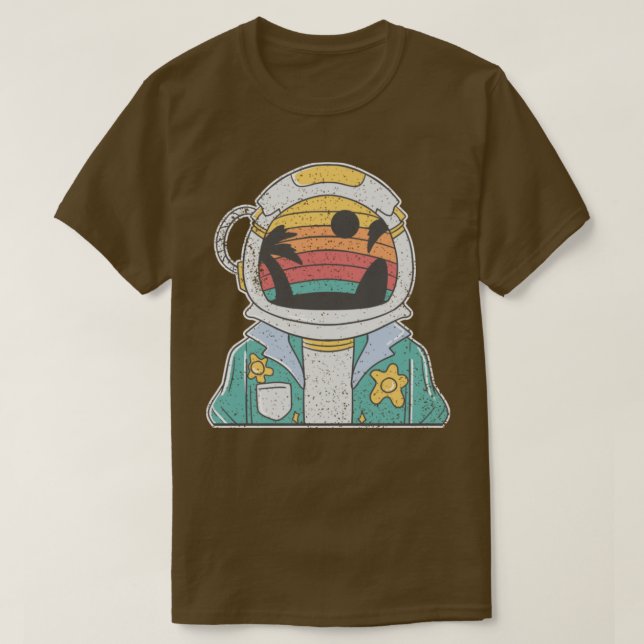 Camiseta amante astronauta (Diseño del anverso)