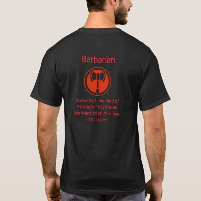 Camiseta Amante Bárbaro (Reverso)