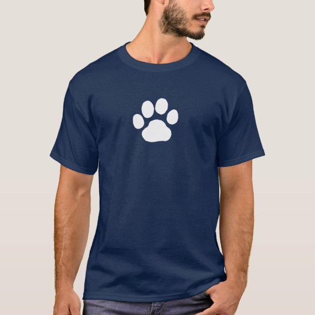 Camiseta Amante canino fresco grande de la impresión el | (Anverso)