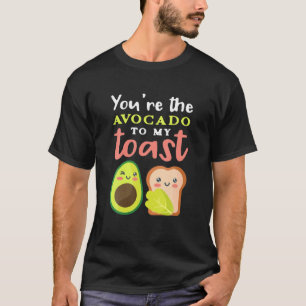 Camiseta Amante de aguacate eres el aguacate de mi tostada