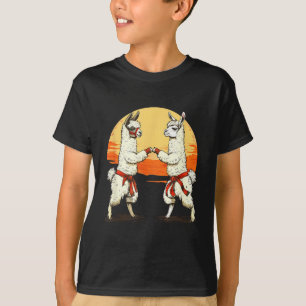 Camiseta Amante de Alpaca Judo MMA Taekwondo Atardecer de A