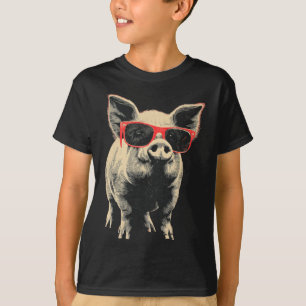 Camiseta Amante de animales divertidos de cerdo Día del pad