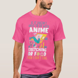 Camiseta Amante de Anime Lector de Manga Comedor de Ramen D