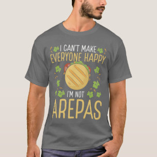 Camiseta Amante de Arepa Venezolana Comida Colombiana Haced