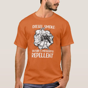 Camiseta Amante de autos diesel repelente de mosquitos de h