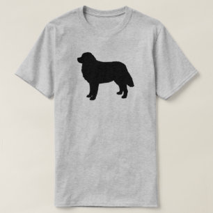 Camiseta Amante de Berner de la silueta del perro de