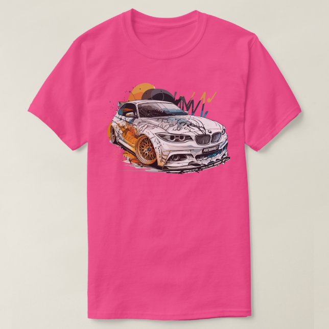 Camiseta amante de BMW 4 (Diseño del anverso)