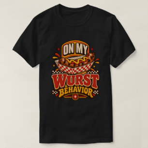 Camiseta Amante de Bratwurst en mi Festival de Salchichas d