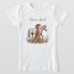 Camiseta Amante de Caballo Elegante
