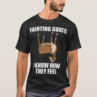 Camiseta Amante de Cabras Granjero Cabras que se Desmayan L