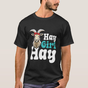 Camiseta Amante de cabras HAY CHICA HAY Cabra Cabras Divert