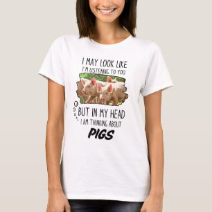 Camiseta Amante de cerdos divertidos