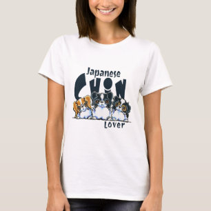 Camiseta Amante de Chin del japonés