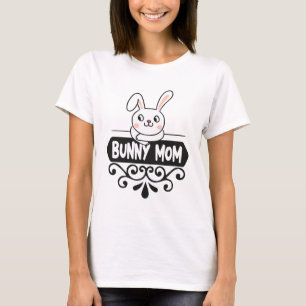 Camiseta Amante de conejo de mamá de conejo