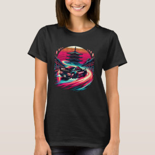 Camiseta Amante de drifting de carreras de autos japoneses