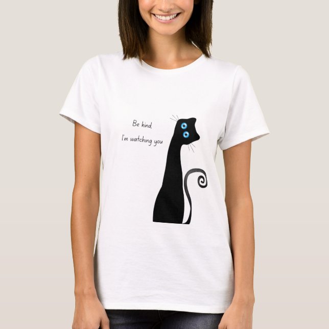 Camiseta amante de gatos (Anverso)