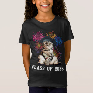 Camiseta Amante de gatos de la promoción de 2026