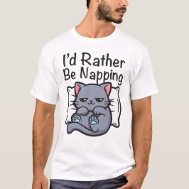 Camiseta Amante de Gatos Divertida y Sarcástica