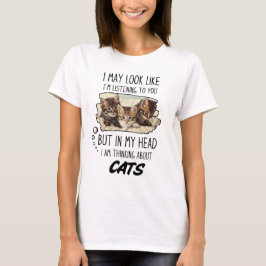 Camiseta Amante de Gatos Divertidos