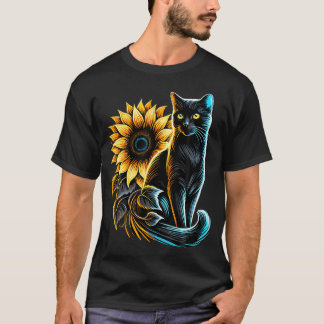 Camiseta Amante de Gatos Gato