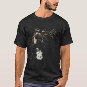 Camiseta Amante de Gatos Kitty Bigotes Ropa de Mascotas Fel