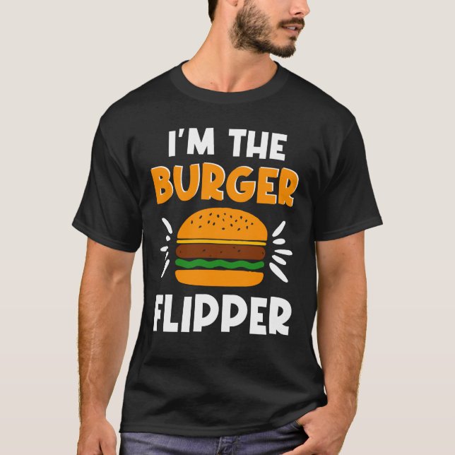 Camiseta Amante de hamburguesa (Anverso)