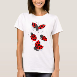 Camiseta Amante de insectos de ladybug lindo