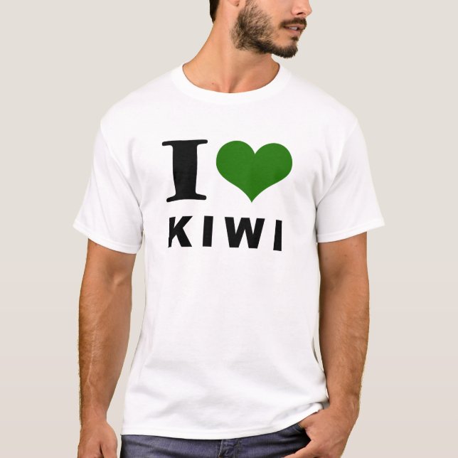 Camiseta amante de Kiwi (Anverso)