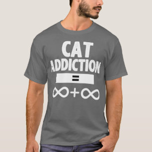 Camiseta Amante de la adicción al gato
