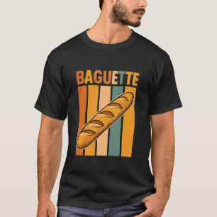 Camiseta Amante de la baguette Francia panadería panadería 