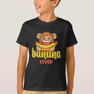 Camiseta amante de la banana