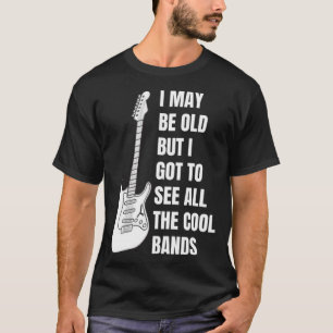 Camiseta amante de la banda de guitarra fría