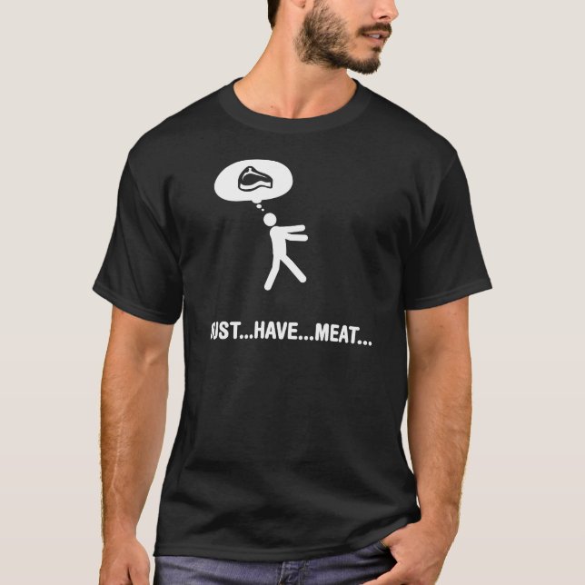 Camiseta Amante de la carne (Anverso)