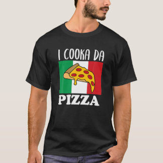 Camiseta Amante de la comida I Cooka Da Pizza Italiano Meme