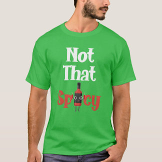 Camiseta Amante de la comida picante sin sombrero Cocina co