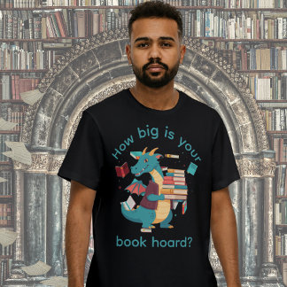 Camiseta Amante de la fantasía del dragón acumulador de lib