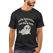 Amante de la Foca Arpa de Vida Silvestre Oceánica 