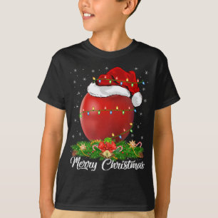 Camiseta Amante de la fruta de Apple a juego con Santa Hat
