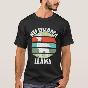 Camiseta Amante de la granja de llamas Susurrador Agricultu