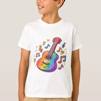 Camiseta Amante de la guitarra – Diseño de Ilustración Musi