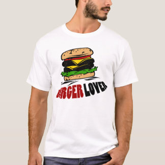 CAMISETA AMANTE DE LA HAMBURGUESA