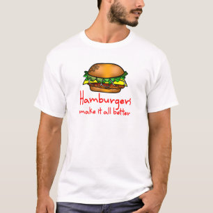 Camiseta Amante de la hamburguesa