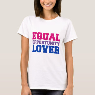Camiseta Amante de la igualdad de oportunidades