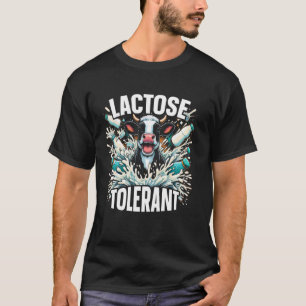 Camiseta Amante de la Leche Láctea de Queso Tolerante a la