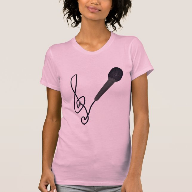 Camiseta amante de la música (Anverso)