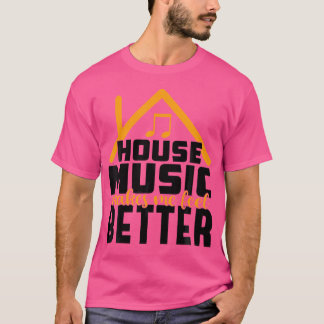 Camiseta Amante de la música de la casa - Rave de citas Dj 