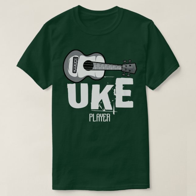 Camiseta Amante de la música del jugador de Uke3094 (Diseño del anverso)