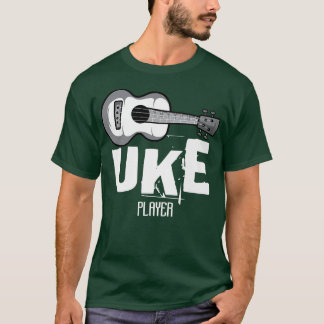 Camiseta Amante de la música del jugador de Uke3094