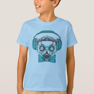 Camiseta Amante de la música del Lemur el