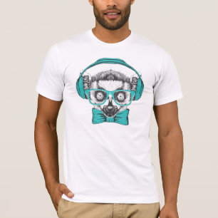Camiseta Amante de la música del Lemur el  